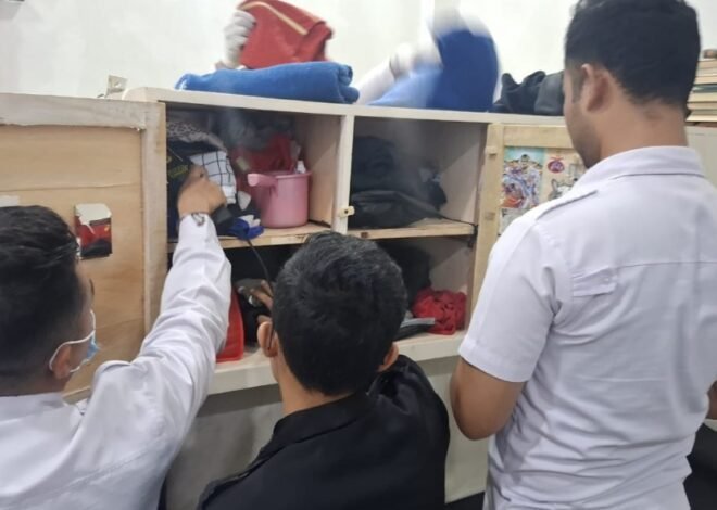 Jelang Natal dan Tahun Baru, Lapas Cianjur Gelar Razia Blok Hunian