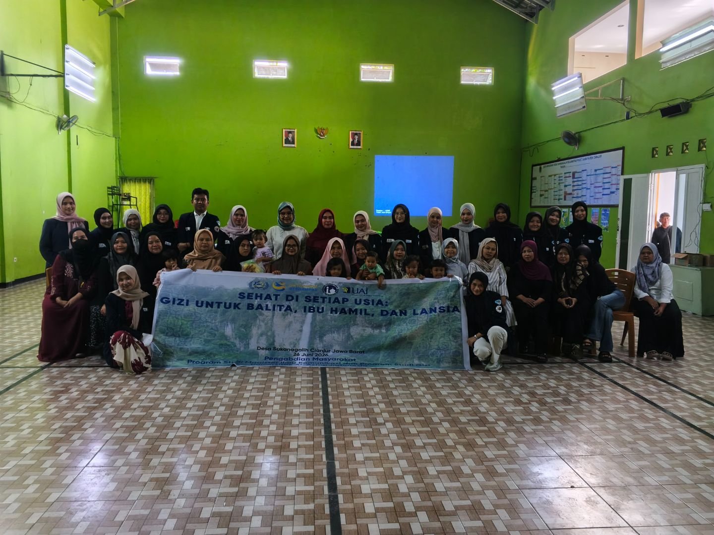 Mahasiswa UAI Edukasi Gizi Warga Sukanagalih, Dekan FISIP Tekankan Pentingnya Komunikasi Sederhana dalam Pencegahan Stunting