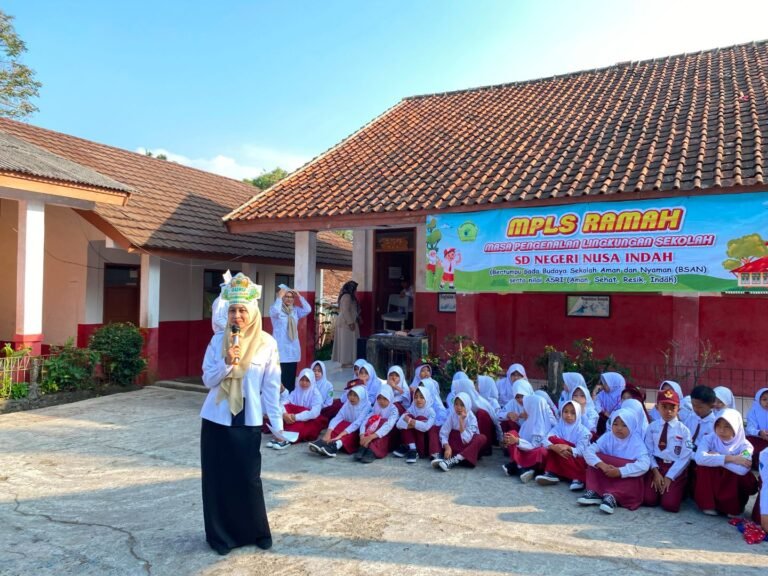 MPLS Ramah Dimulai, SDN Nusaindah Cipanas Sambut Murid Baru dengan Suasana Hangat dan Tanpa Pungutan